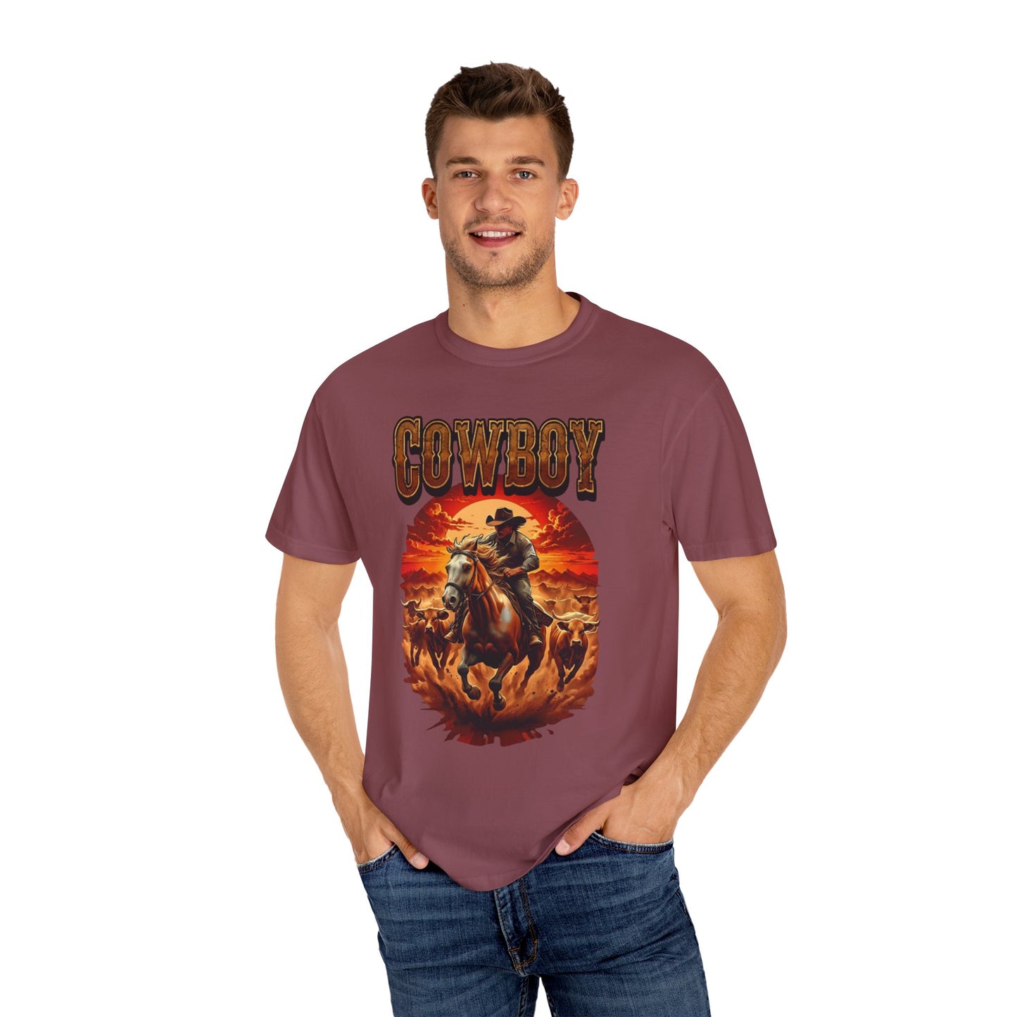 T-Shirt for Men Shirt Vintage Print Art Gift for Him Mens Clothing Farmers Gift