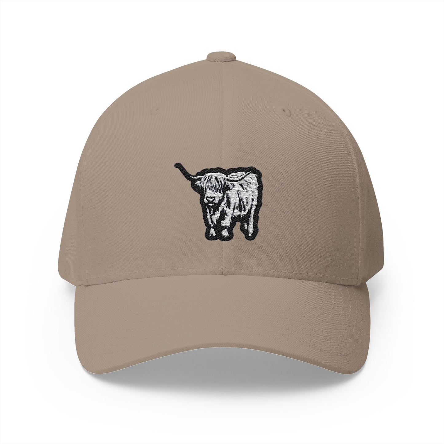 Embroidered Closed-Back Cap for Men, Classy and Cool Birthdaygift for him, Gift for him, Mens Hats, Highland cattle Barbecue Hat