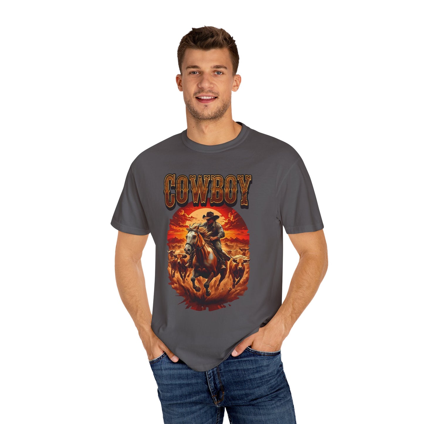 T-Shirt for Men Shirt Vintage Print Art Gift for Him Mens Clothing Farmers Gift