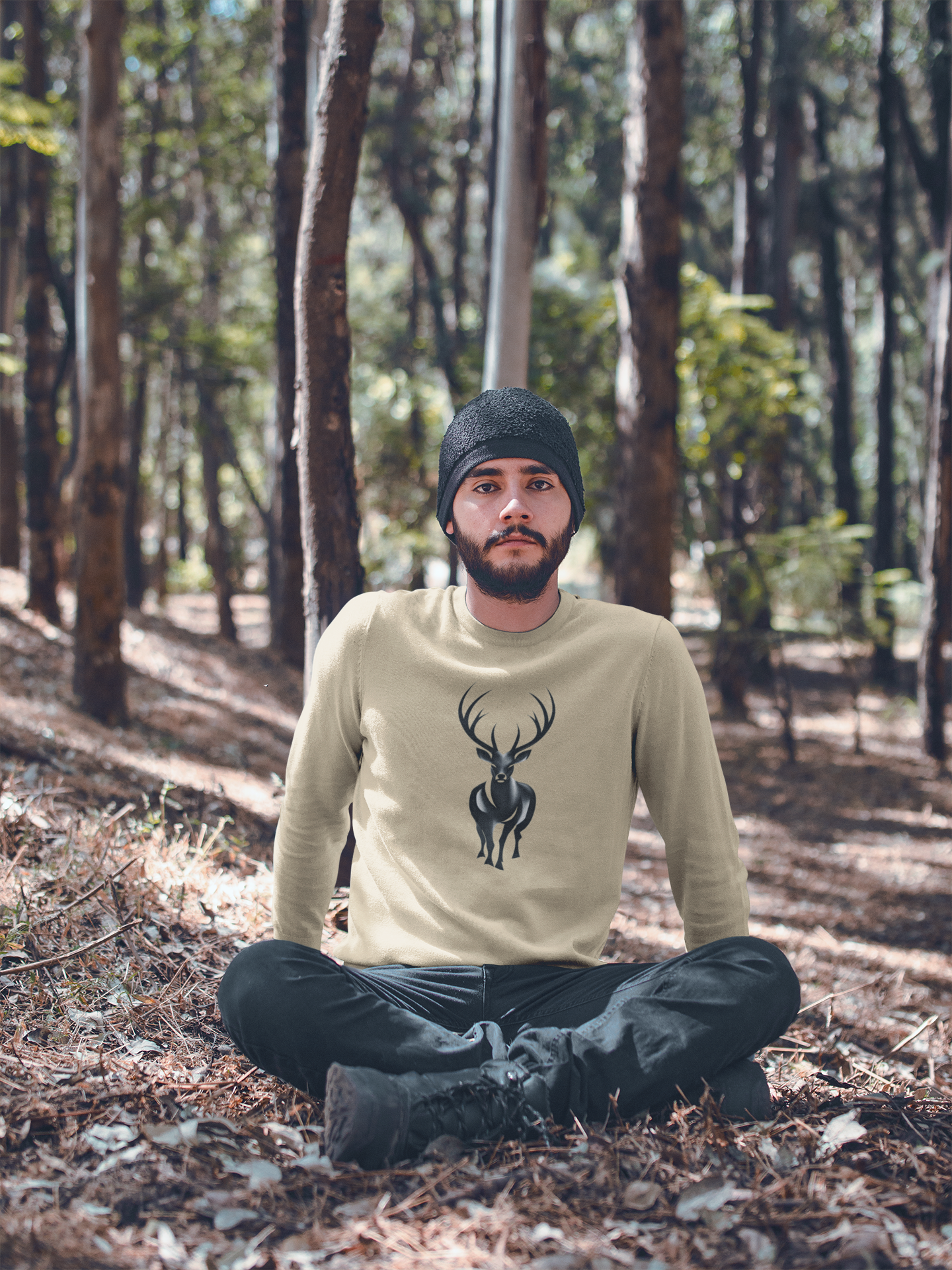 Men's Nature Vibes Unisex Sweatshirt - Vintage and Classy Outdoor Enthusiasts Gift for him