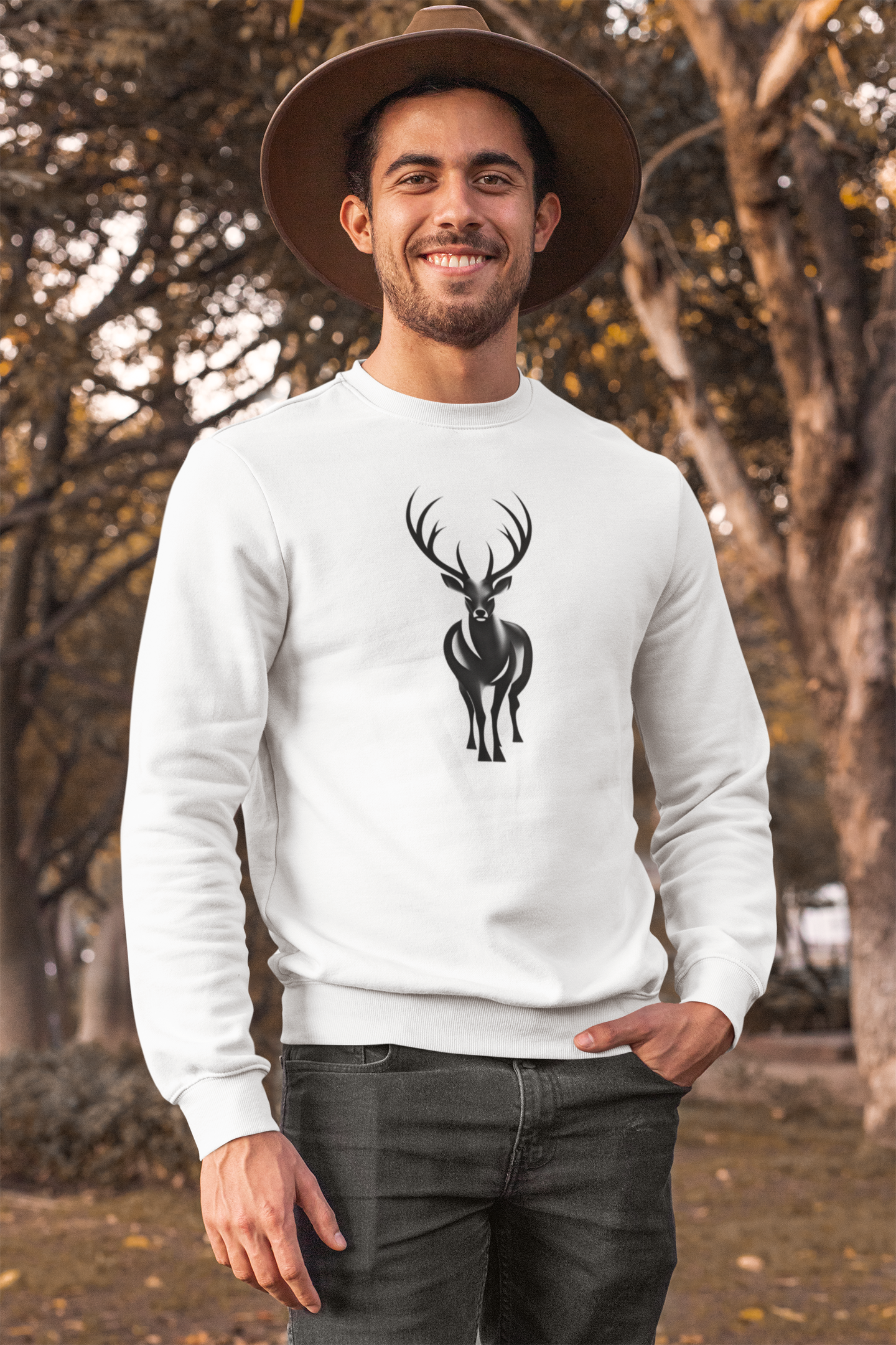 Men's Nature Vibes Unisex Sweatshirt - Vintage and Classy Outdoor Enthusiasts Gift for him