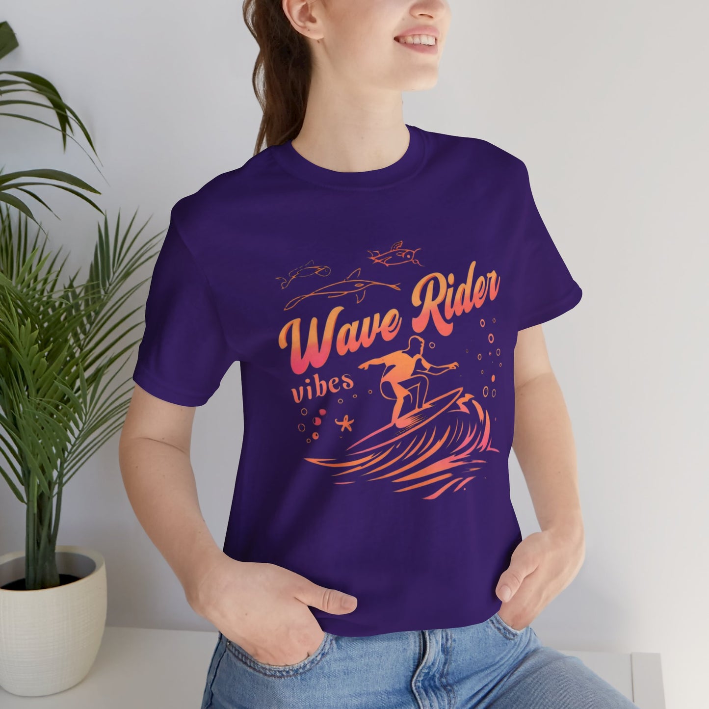 Wave Rider Vibes Unisex Tee - Perfect for Beach Lovers