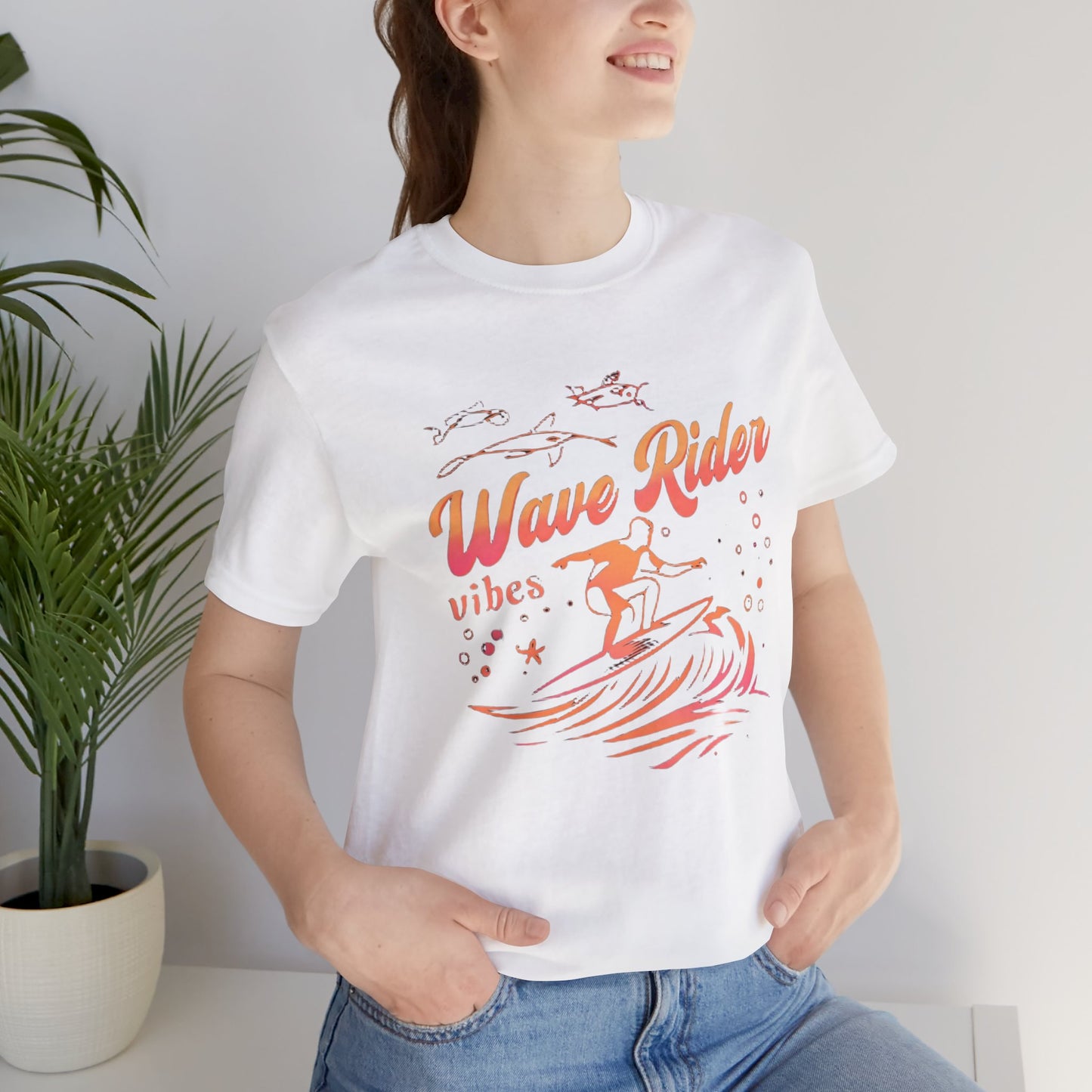 Wave Rider Vibes Unisex Tee - Perfect for Beach Lovers