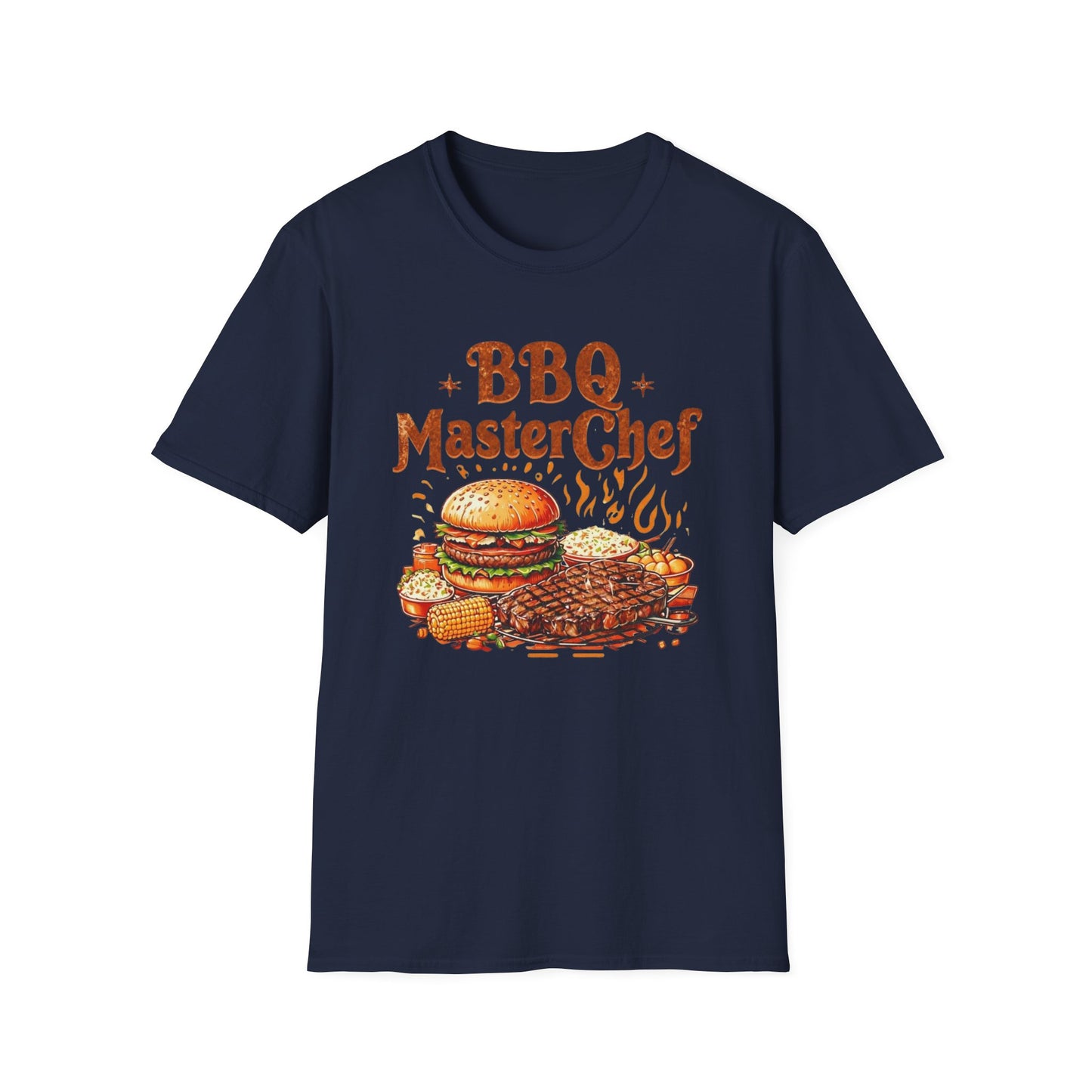 Tshirt BBQ Master Chef Unisex Softstyle T-Shirt - Perfect Gift for Grill Lovers