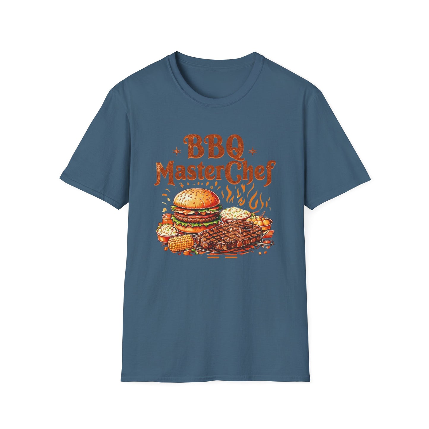 Tshirt BBQ Master Chef Unisex Softstyle T-Shirt - Perfect Gift for Grill Lovers