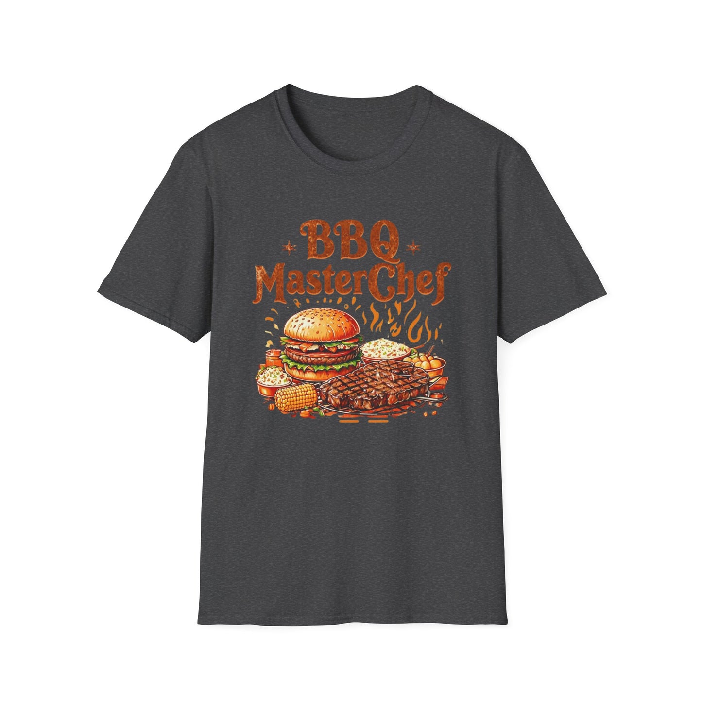 Tshirt BBQ Master Chef Unisex Softstyle T-Shirt - Perfect Gift for Grill Lovers