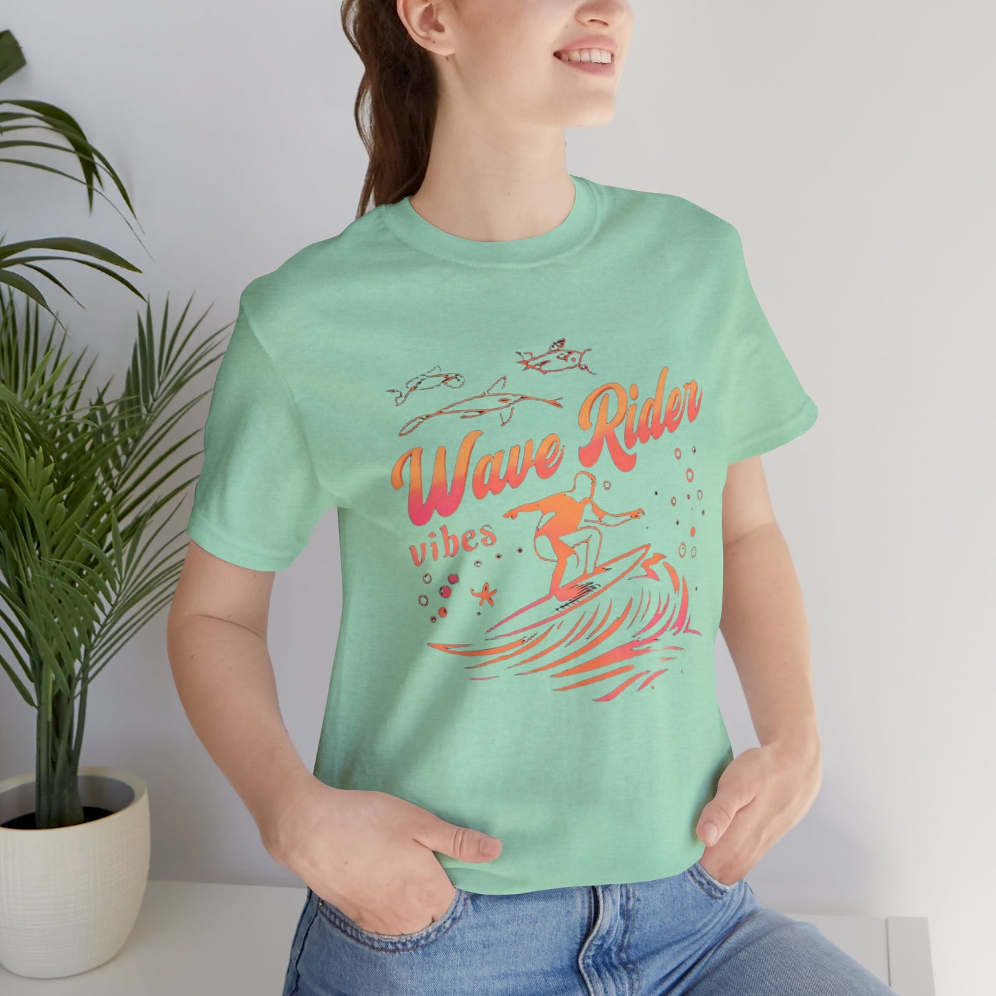 Wave Rider Vibes Unisex Tee - Perfect for Beach Lovers