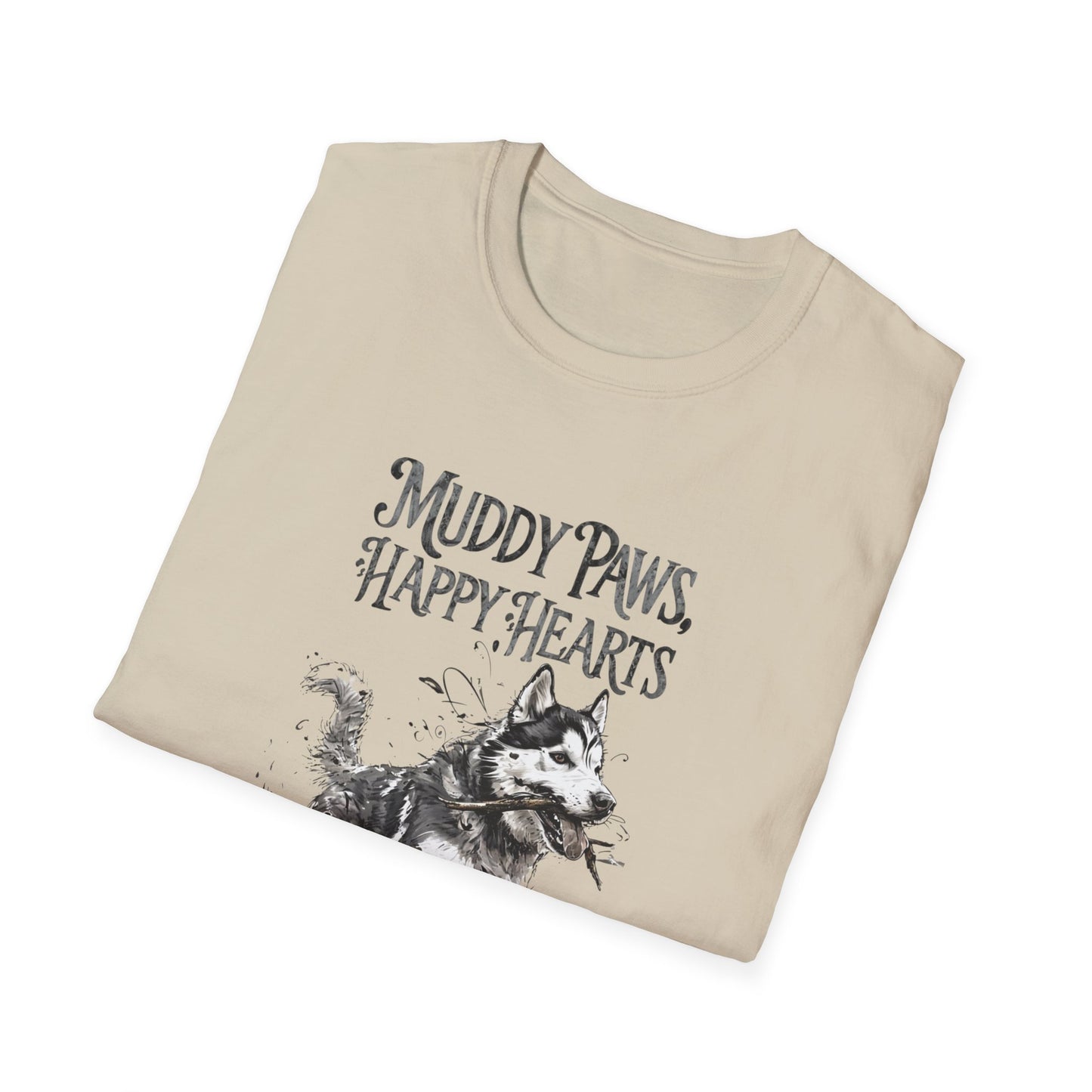 Dog Lover T-Shirt Print Siberian Husky