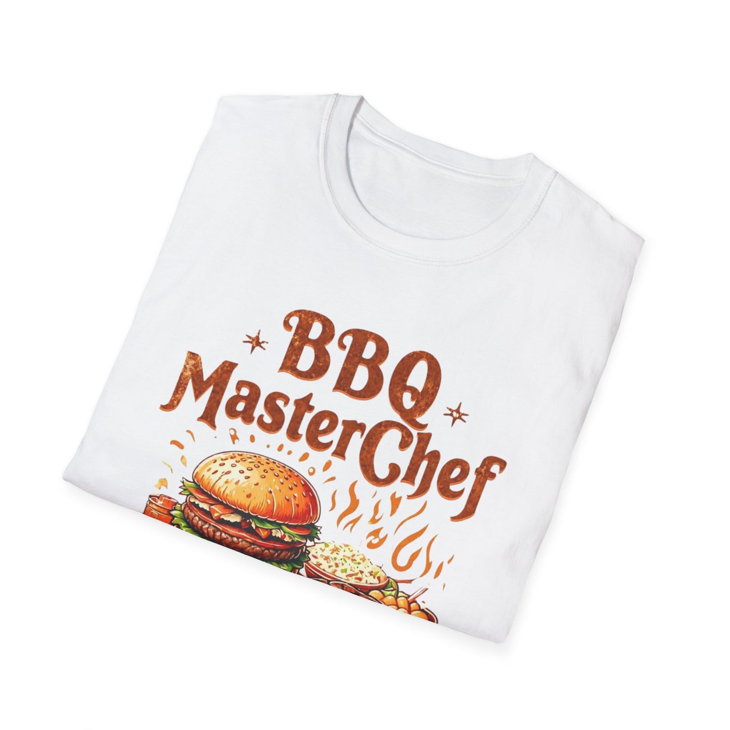 Tshirt BBQ Master Chef Unisex Softstyle T-Shirt - Perfect Gift for Grill Lovers
