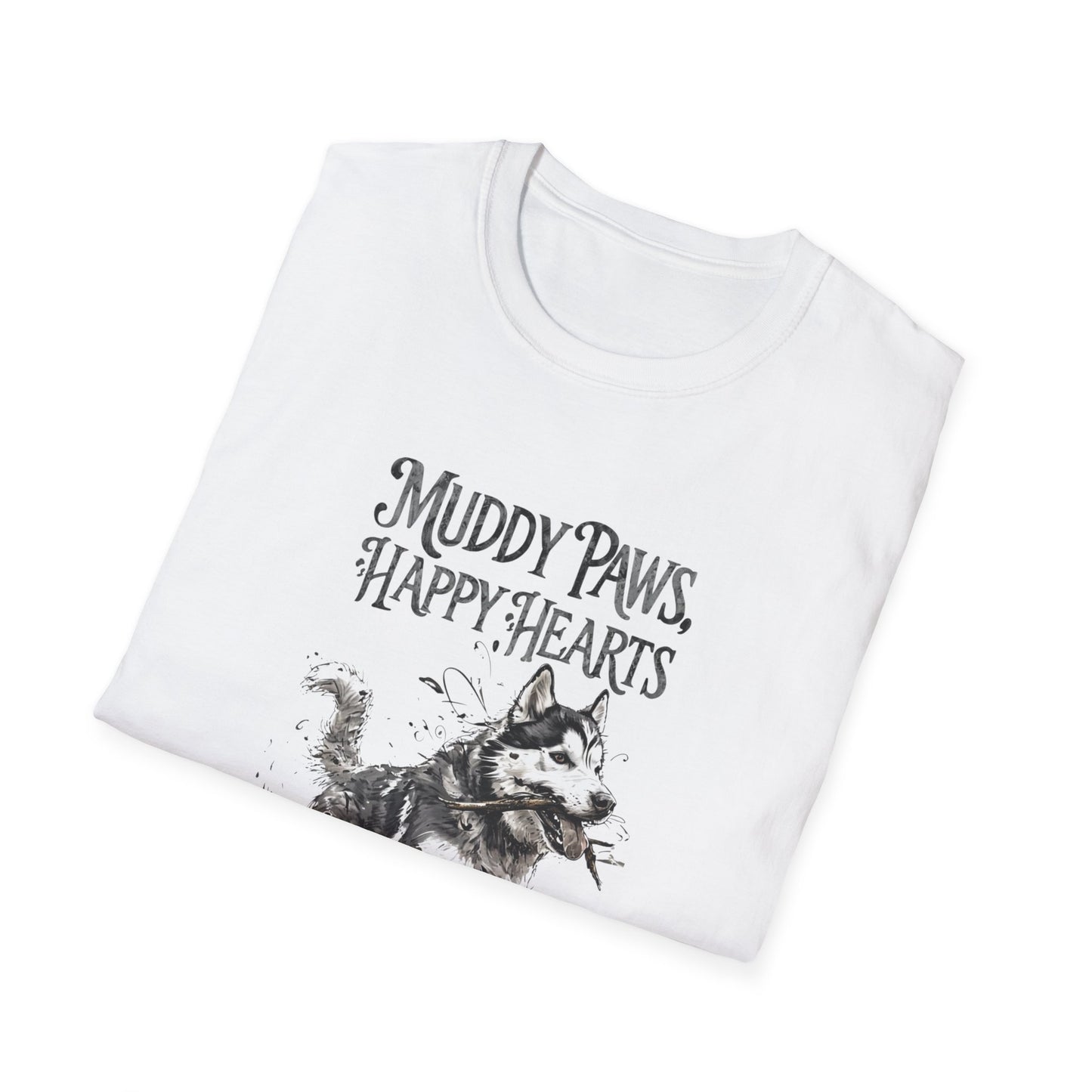 Dog Lover T-Shirt Print Siberian Husky