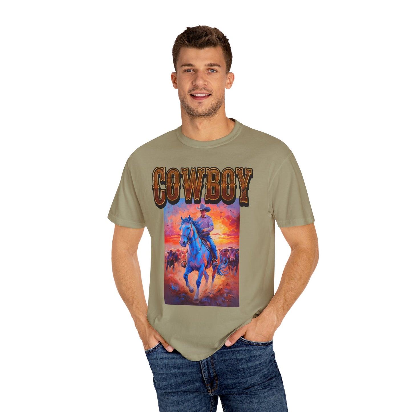 Vintage Western Cowboy T-Shirt