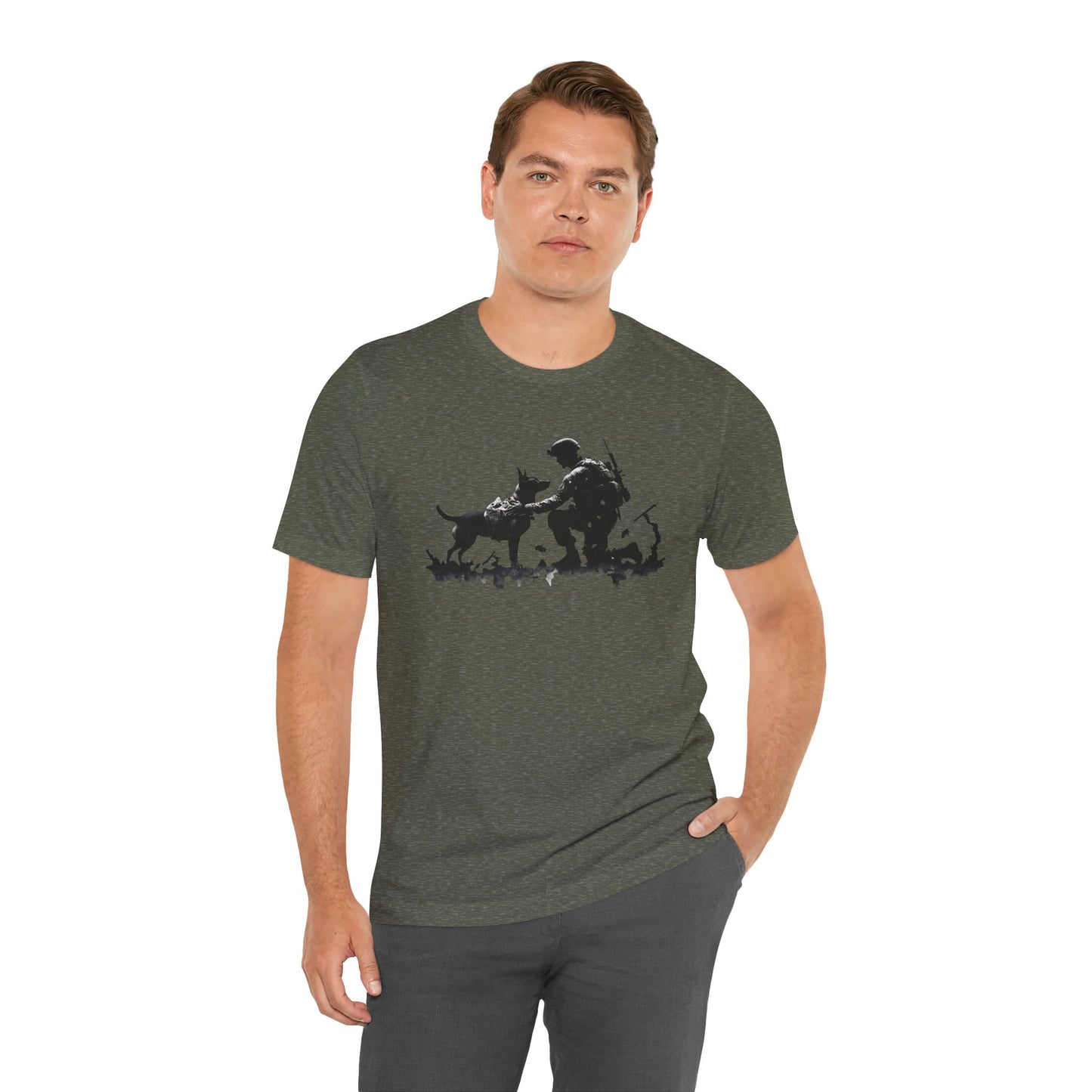 Military Dog Unisex Tee for soldiers Gift for soldiers Gift for veterans Gift for him Gift for her