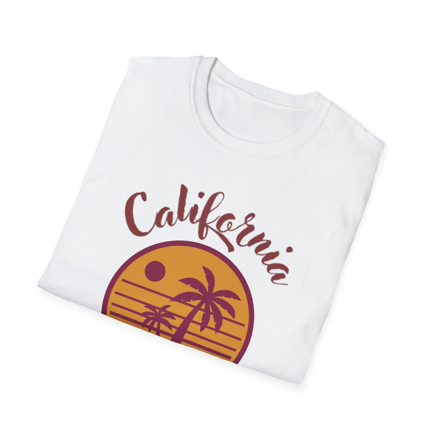 California Beach Bar Unisex Softstyle T-Shirt - Summer Vibes Casual Tee