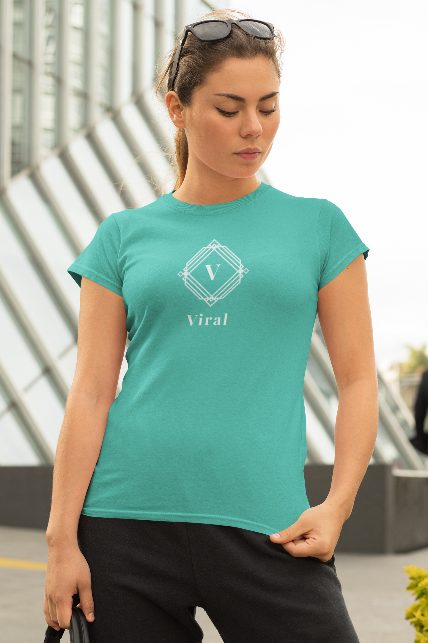 Women's 'Viral' Tee - Casual Trendy Shirt for Everyday Style T-shirt for Women T-shirt for Girls Gift for her Tshirt for Woman