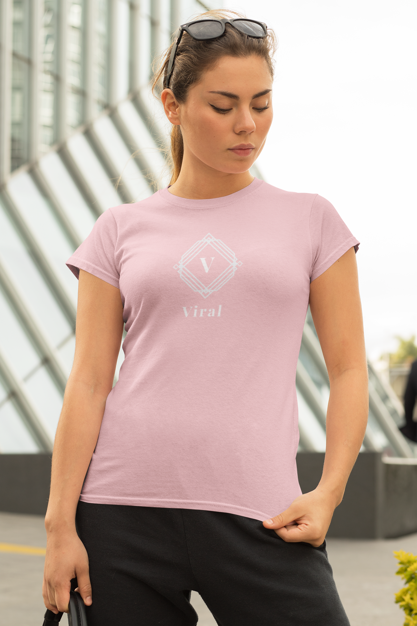 Women's 'Viral' Tee - Casual Trendy Shirt for Everyday Style T-shirt for Women T-shirt for Girls Gift for her Tshirt for Woman