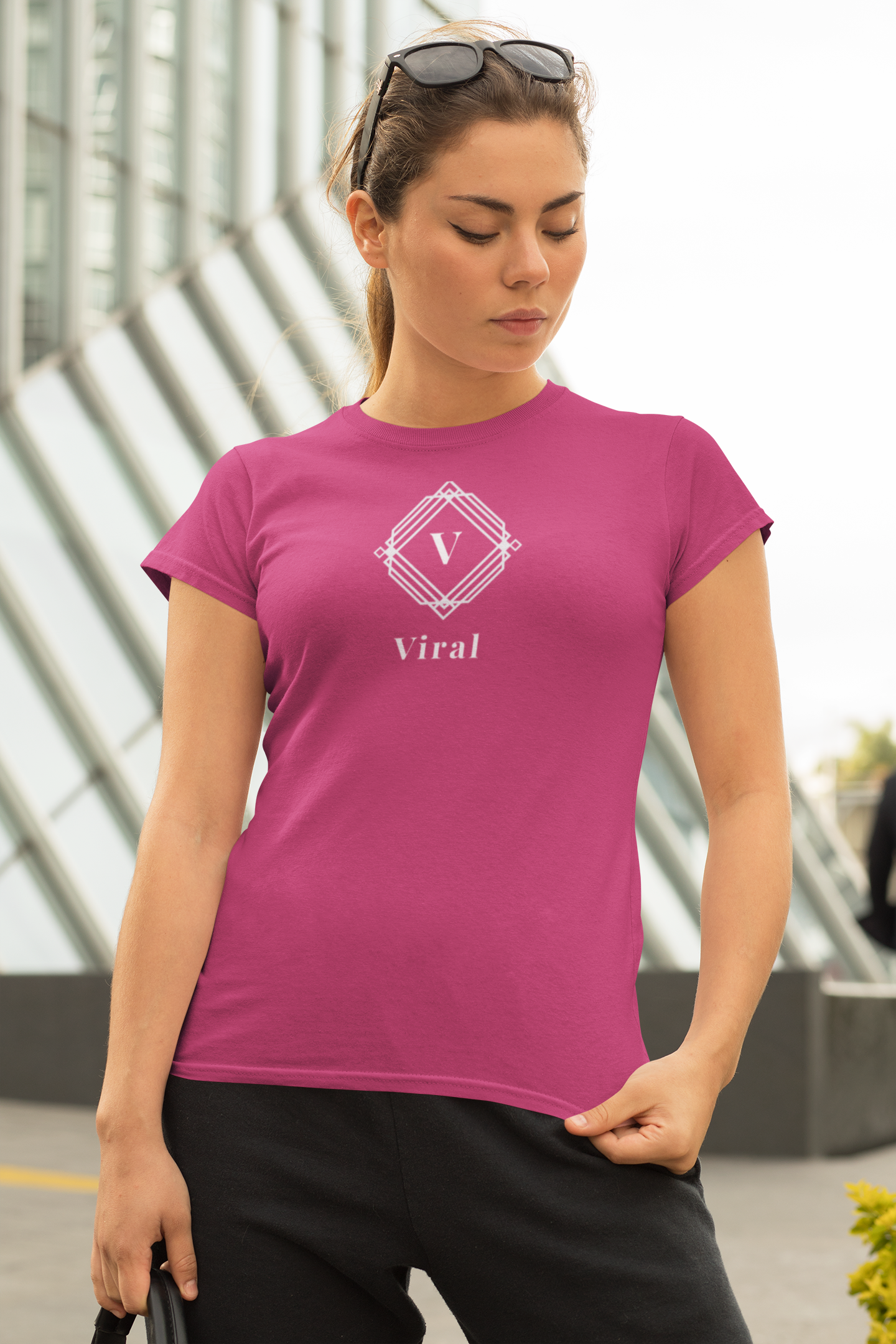 Women's 'Viral' Tee - Casual Trendy Shirt for Everyday Style T-shirt for Women T-shirt for Girls Gift for her Tshirt for Woman