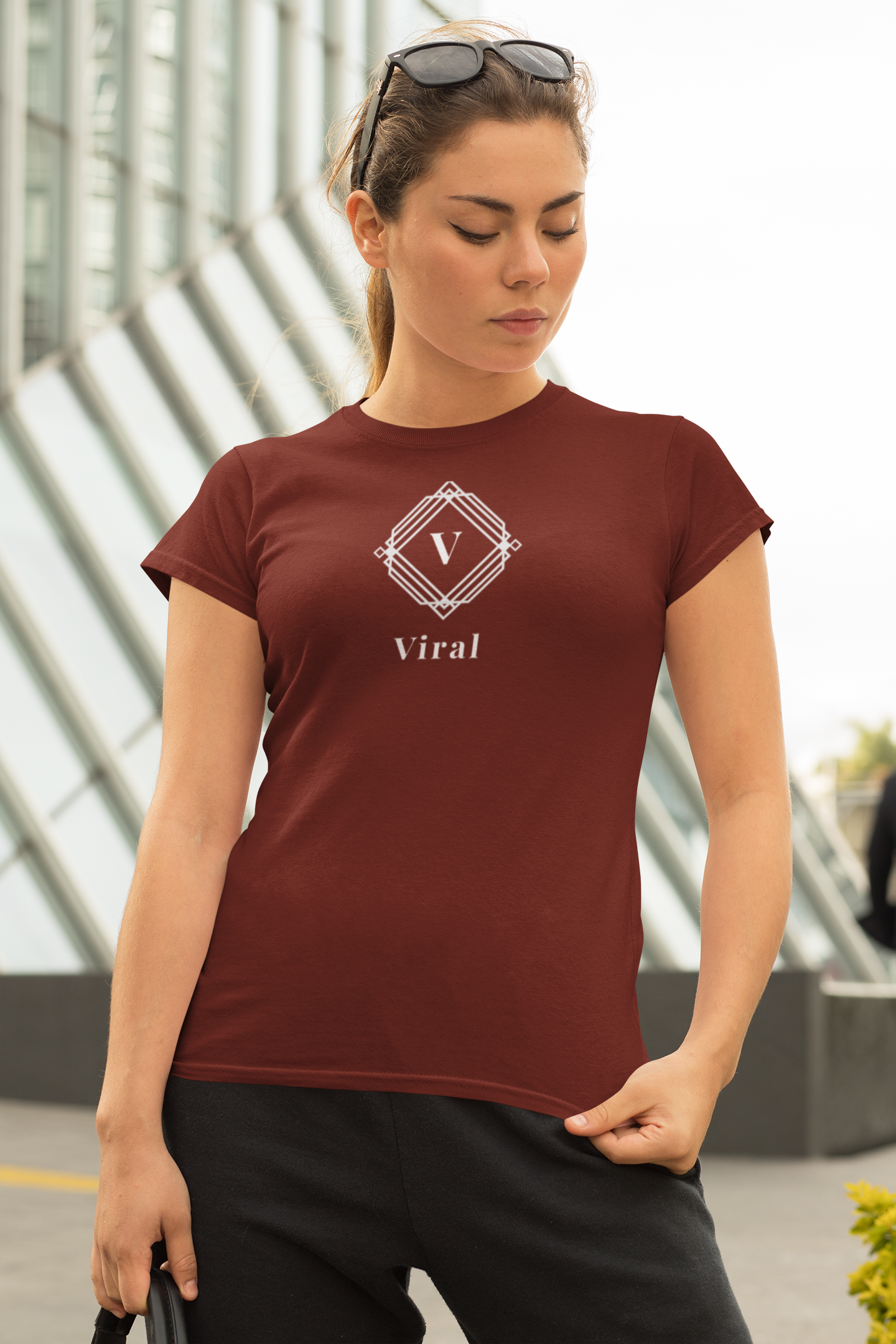 Women's 'Viral' Tee - Casual Trendy Shirt for Everyday Style T-shirt for Women T-shirt for Girls Gift for her Tshirt for Woman