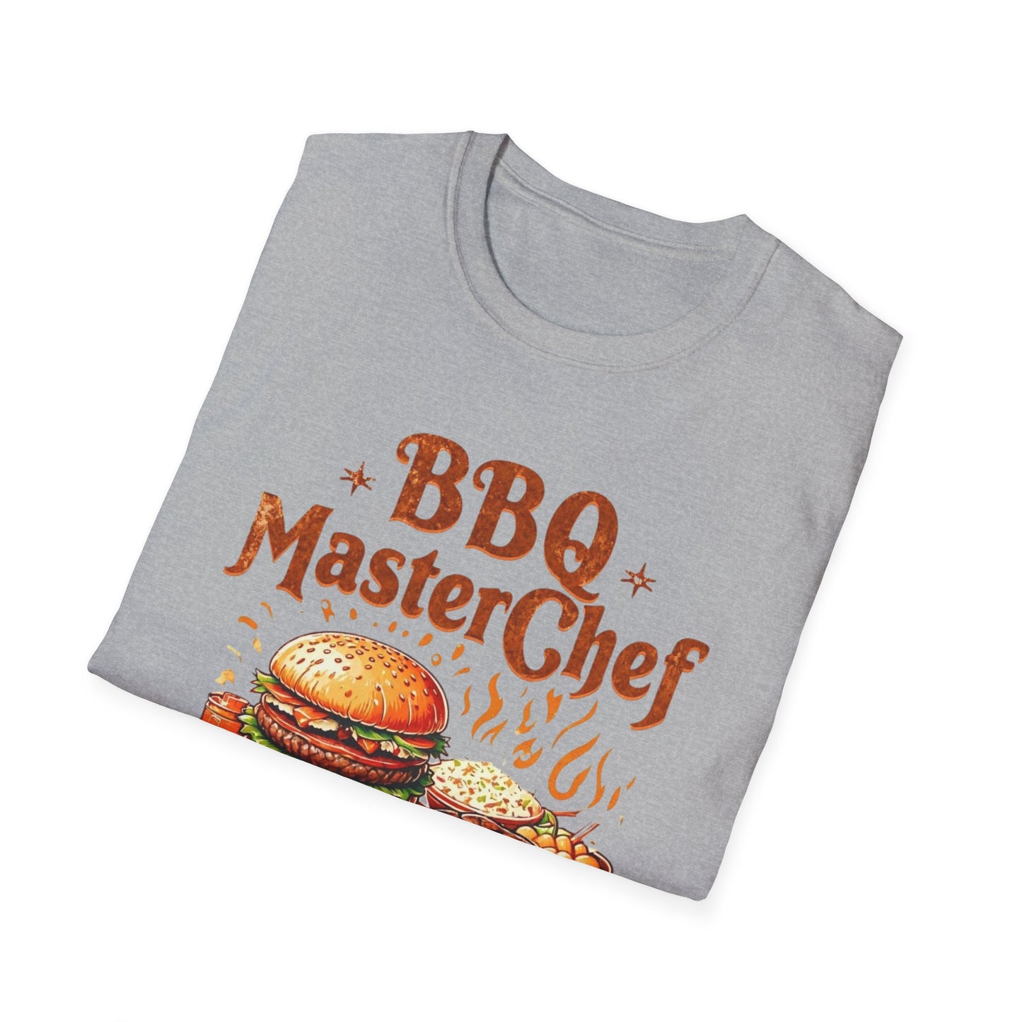 Tshirt BBQ Master Chef Unisex Softstyle T-Shirt - Perfect Gift for Grill Lovers