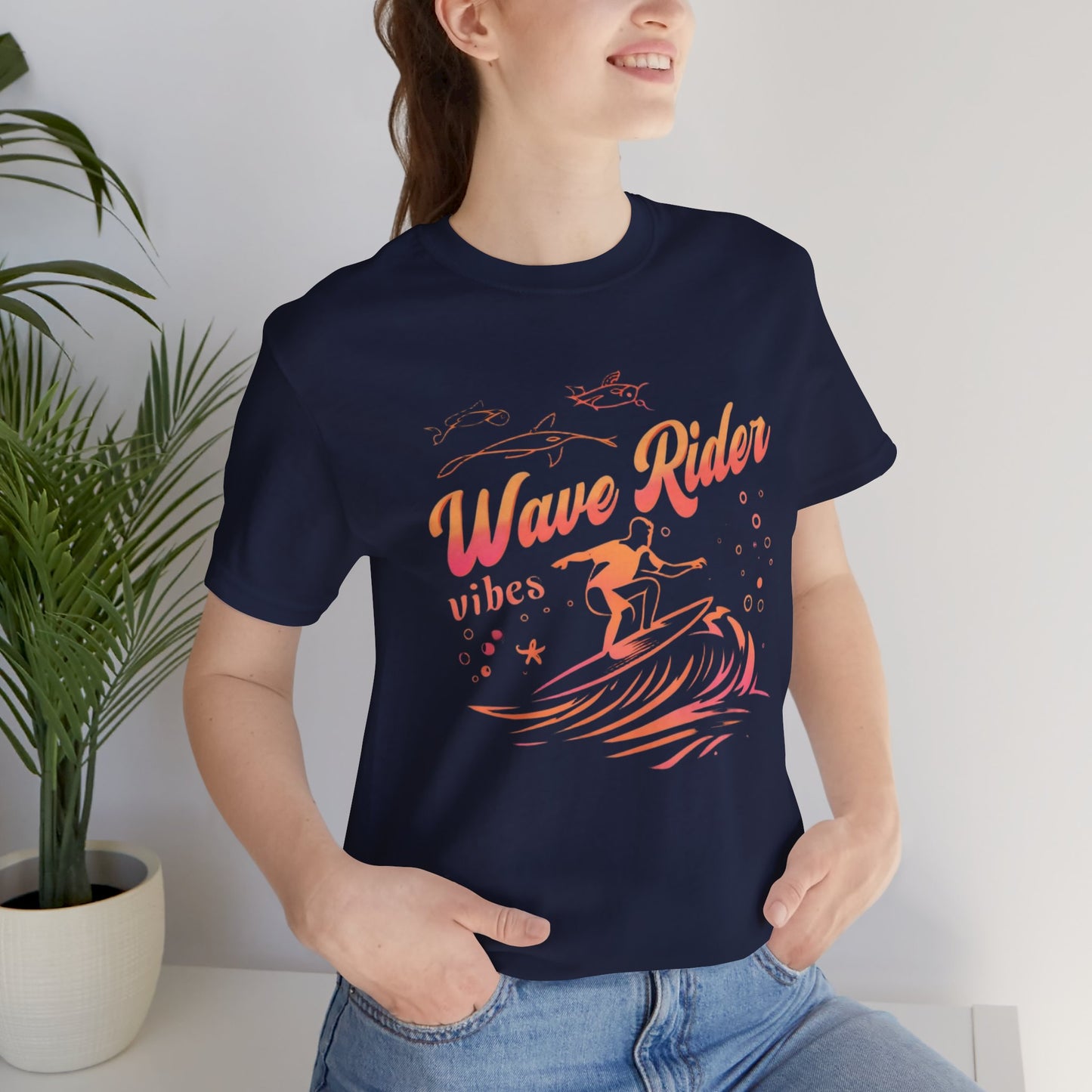 Wave Rider Vibes Unisex Tee - Perfect for Beach Lovers