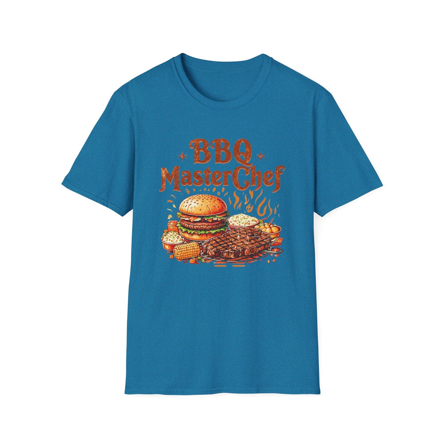 Tshirt BBQ Master Chef Unisex Softstyle T-Shirt - Perfect Gift for Grill Lovers