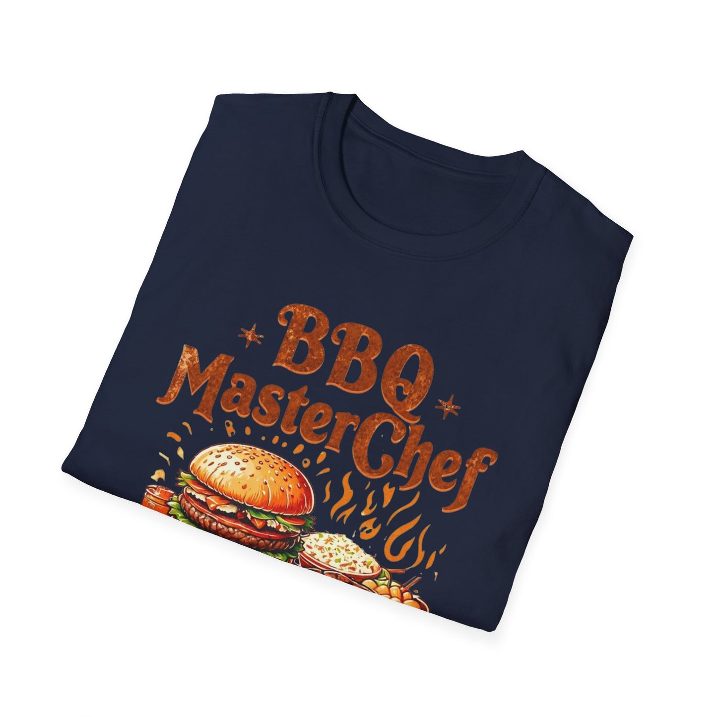 Tshirt BBQ Master Chef Unisex Softstyle T-Shirt - Perfect Gift for Grill Lovers