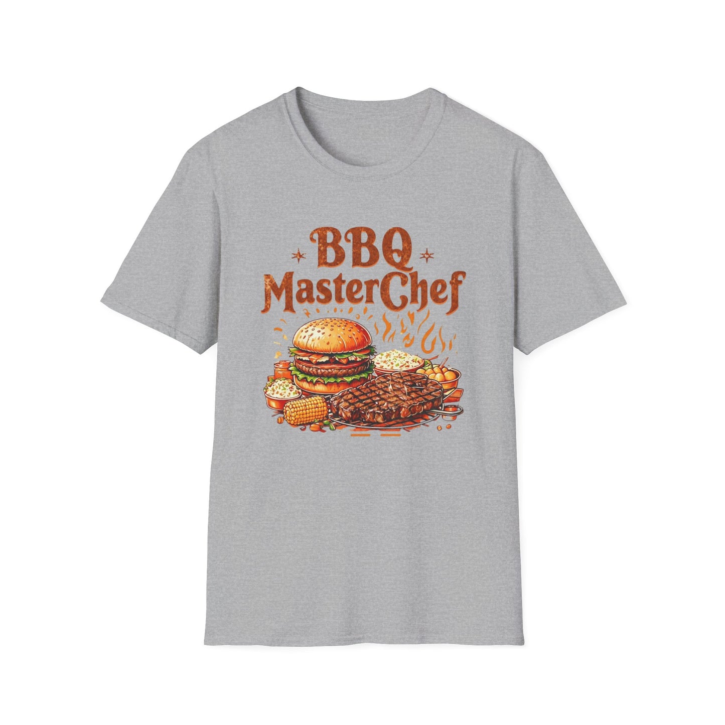 Tshirt BBQ Master Chef Unisex Softstyle T-Shirt - Perfect Gift for Grill Lovers