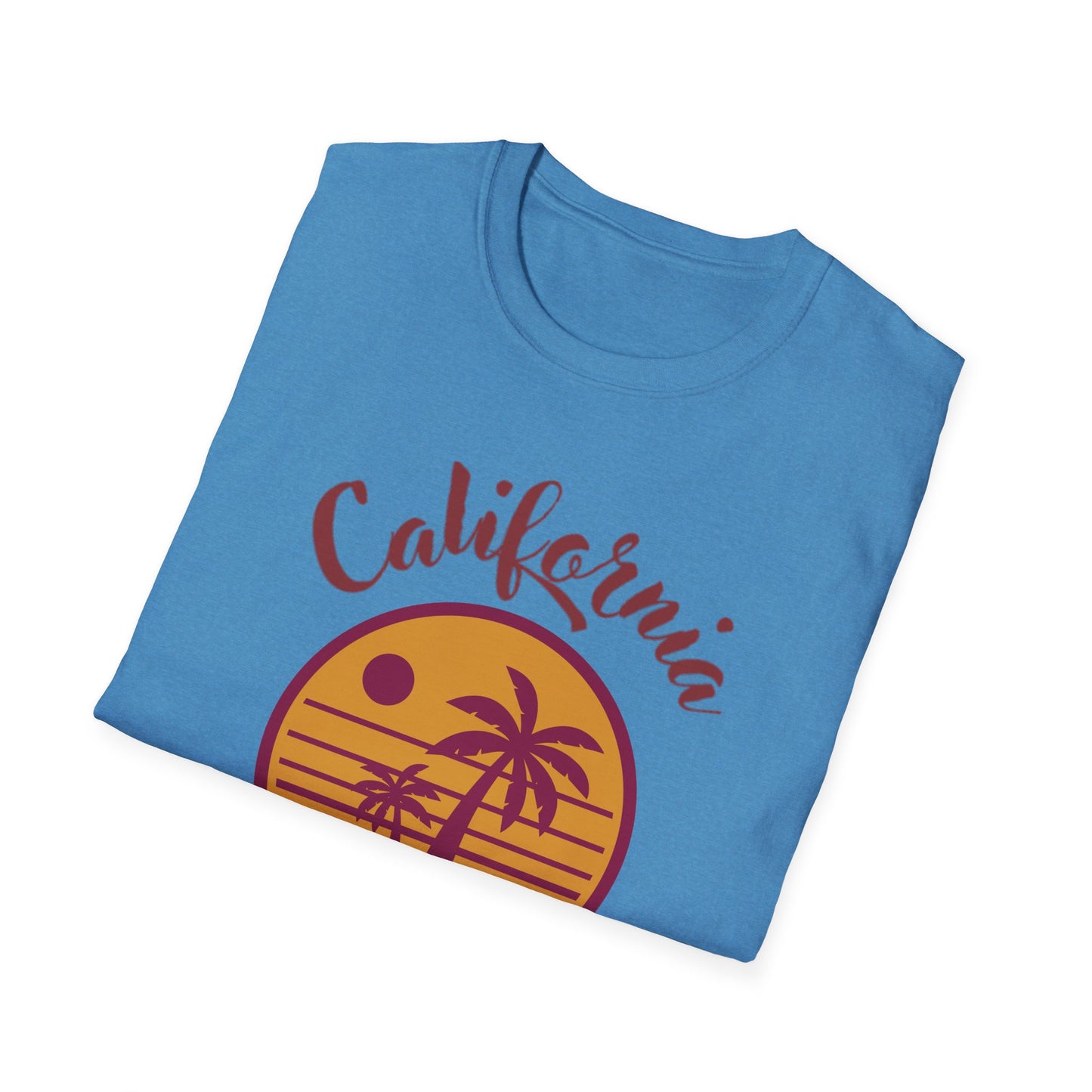 California Beach Bar Unisex Softstyle T-Shirt - Summer Vibes Casual Tee