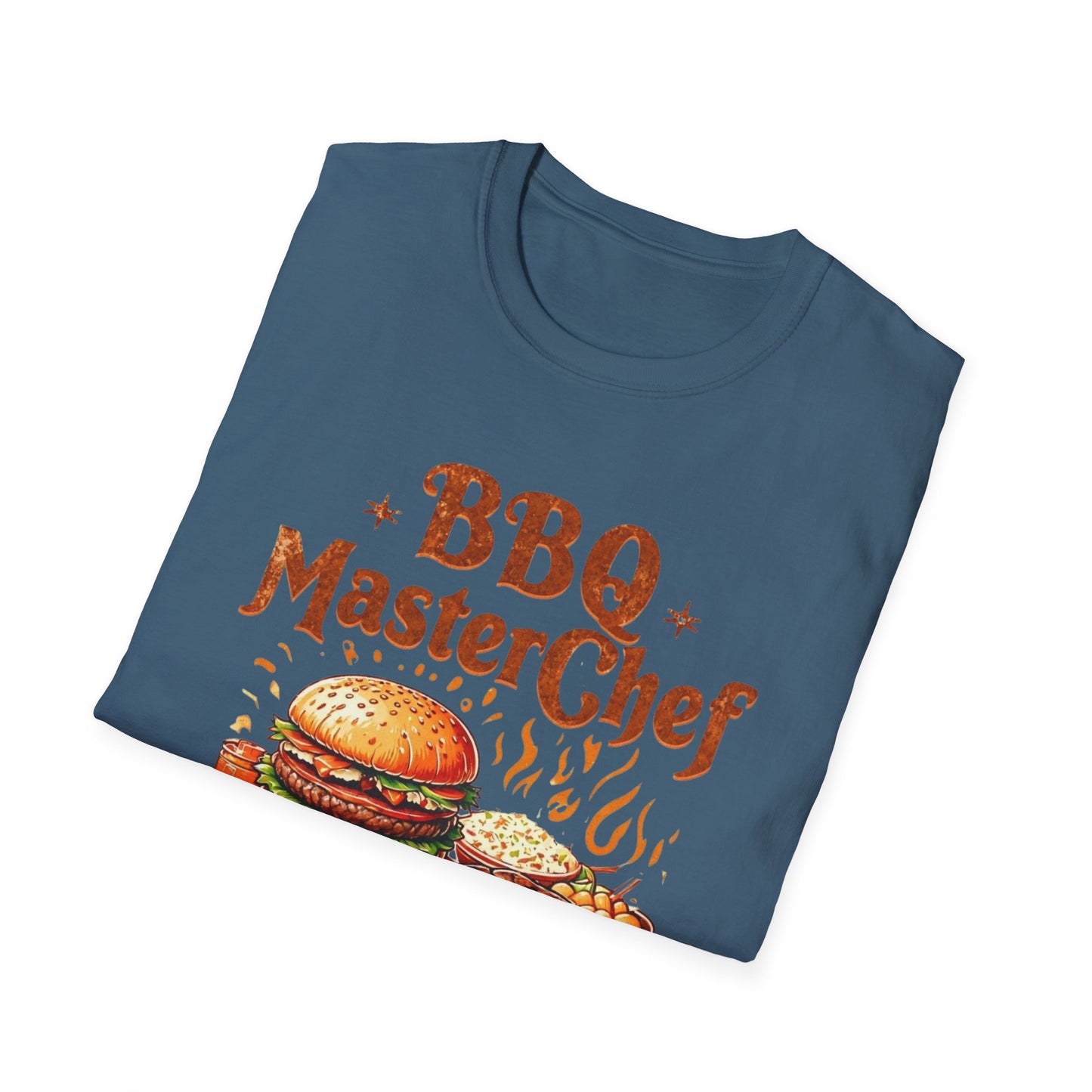 Tshirt BBQ Master Chef Unisex Softstyle T-Shirt - Perfect Gift for Grill Lovers