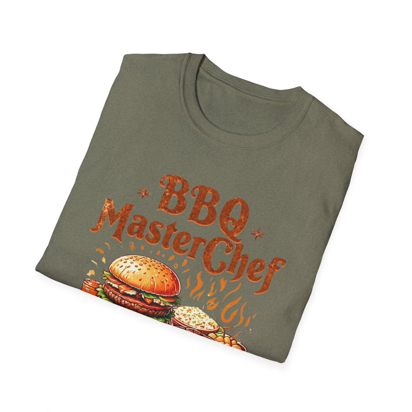 Tshirt BBQ Master Chef Unisex Softstyle T-Shirt - Perfect Gift for Grill Lovers