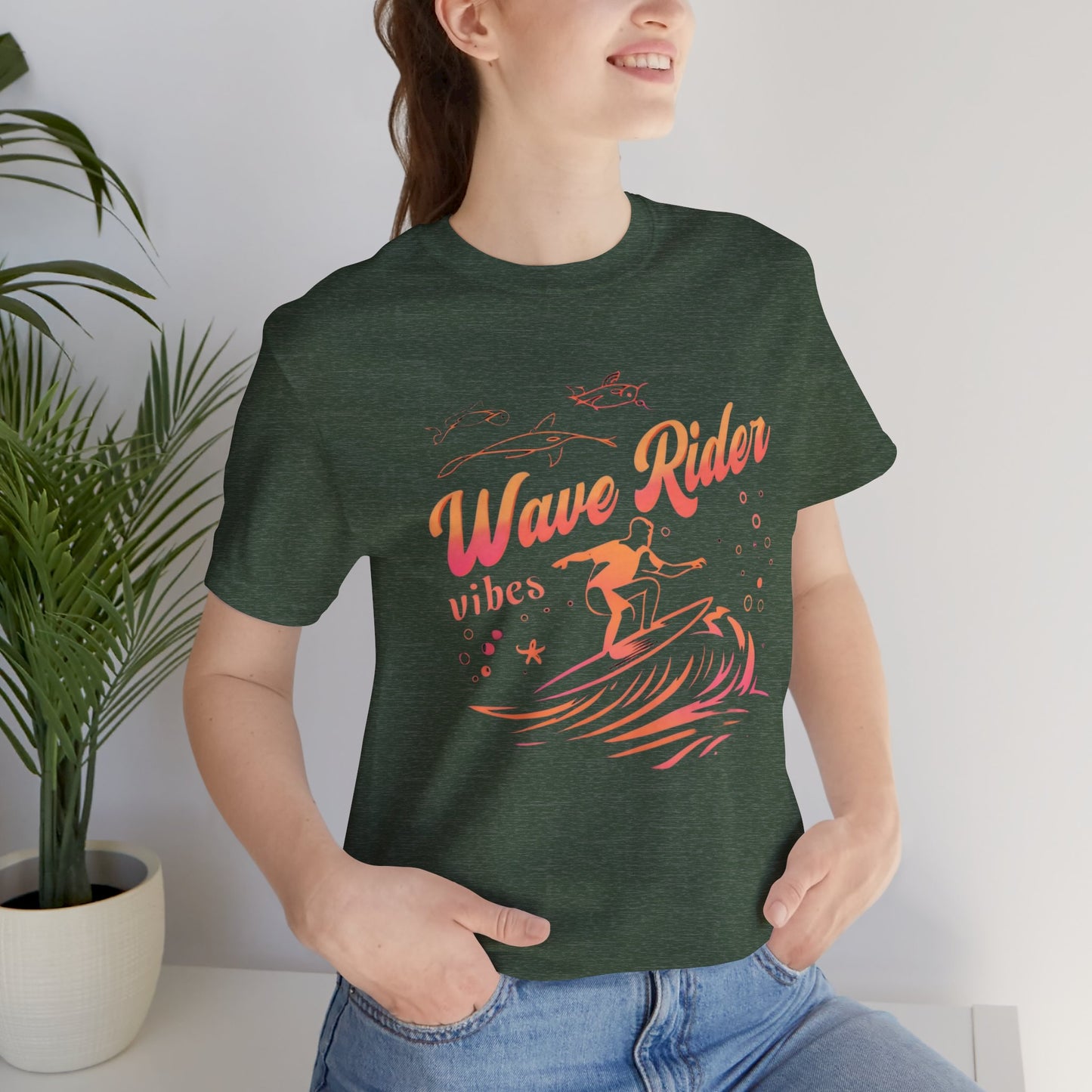 Wave Rider Vibes Unisex Tee - Perfect for Beach Lovers