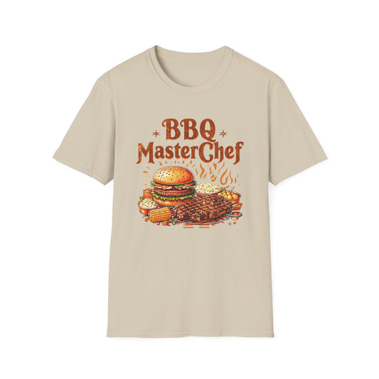 Tshirt BBQ Master Chef Unisex Softstyle T-Shirt - Perfect Gift for Grill Lovers