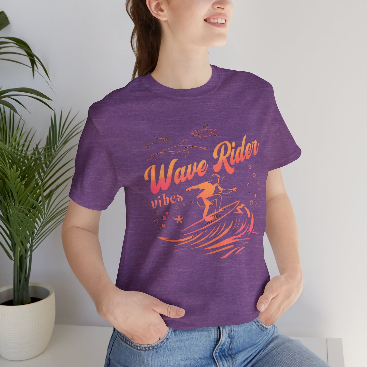 Wave Rider Vibes Unisex Tee - Perfect for Beach Lovers