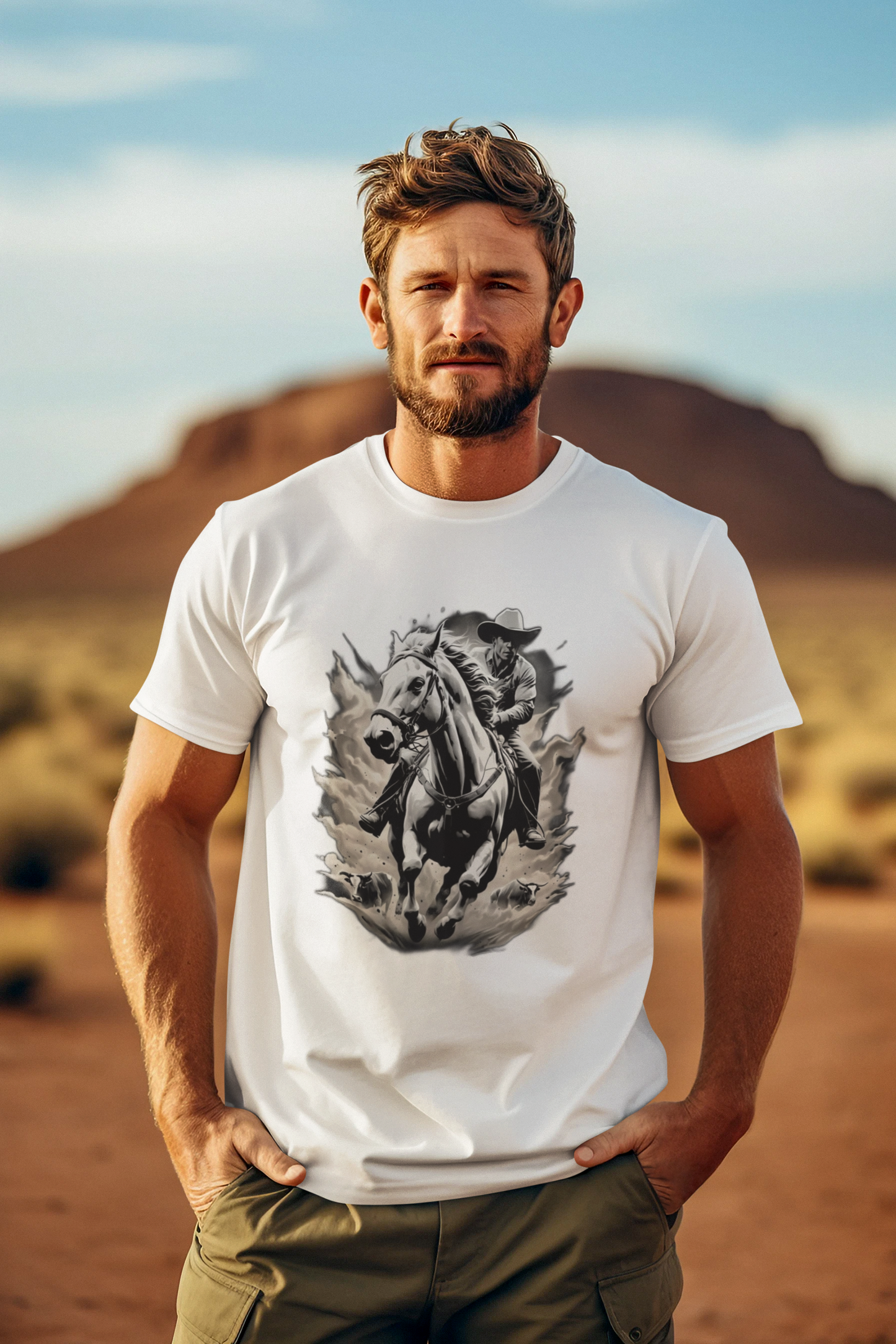 Vintage Cowboy Unisex T-shirt